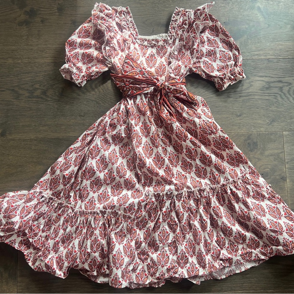 NWOT Girls medium fall dress.